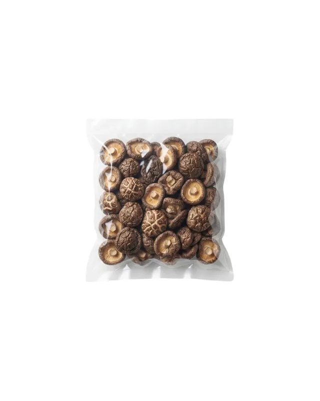 Shiitake entero deshidratado