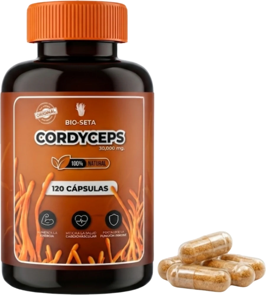 Cordyceps · 120 cápsulas