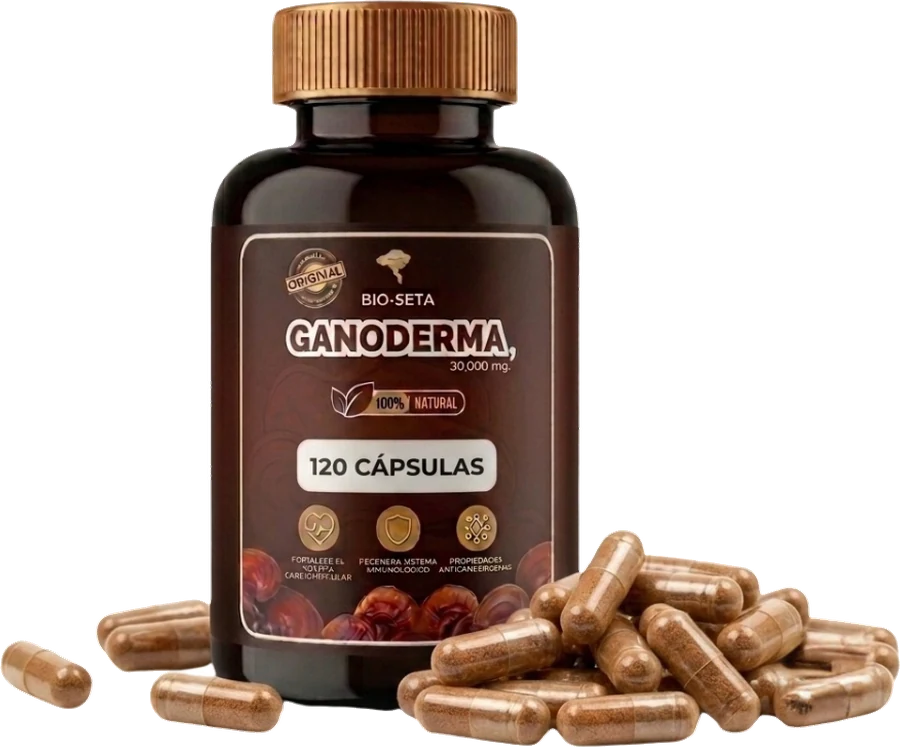 Ganoderma · 120 cápsulas